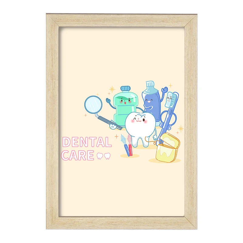 تابلو خندالو مدل دندان و دندان پزشکی کودکانه کد 36716
