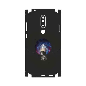MAHOOT Collage of surreal Portrait of Women 3-FullSkin Cover Sticker for Nokia 5.1 Plus