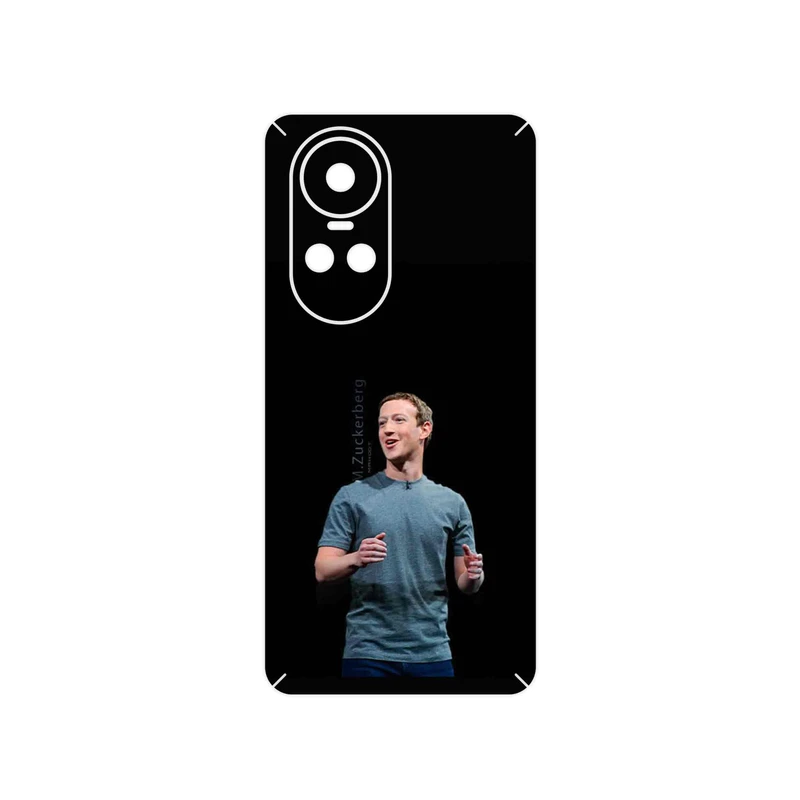 برچسب پوششی ماهوت مدل Mark_Zuckerberg مناسب برای گوشی موبایل اپو Reno 10 5G
