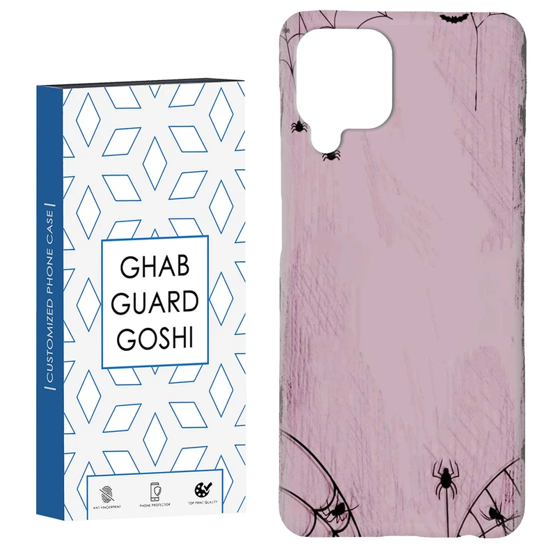 کاور قاب گارد گوشی طرح تار عنکبوت کد Dimo-916 مناسب برای گوشی موبایل سامسونگ Galaxy A12 / Galaxy M12