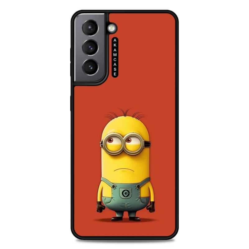 کاور آکام مدل AMC-WSGS21-MINIONS9 مناسب برای گوشی موبایل سامسونگ Galaxy S21
