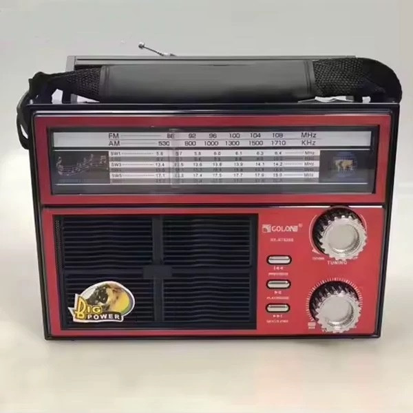 رادیو اسپیکر FM، AM، SW گولون مدل RX-BT-626S  دارای Bluetooth