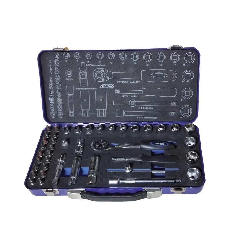 جعبه بکس اپکس مدل P1 مجموعه 42 عددی