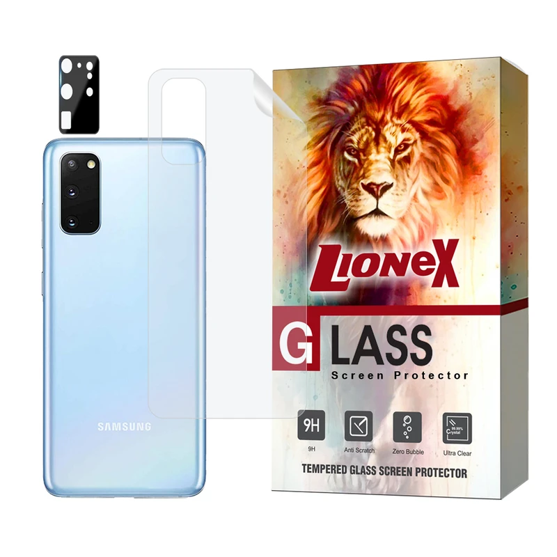 محافظ پشت گوشی لایونکس مدل MTBFULL مناسب برای گوشی موبایل سامسونگ Galaxy S20 به همراه محافظ لنز