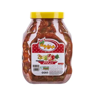 ترشی مخلوط با گوجه فرنگی خوش طعم بهار - 1.5 کیلوگرم