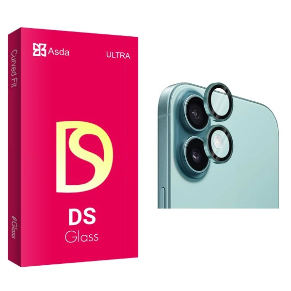 محافظ لنز دوربین آسدا مدل DS2 مناسب برای گوشی موبایل اپل iPhone 16 Plus