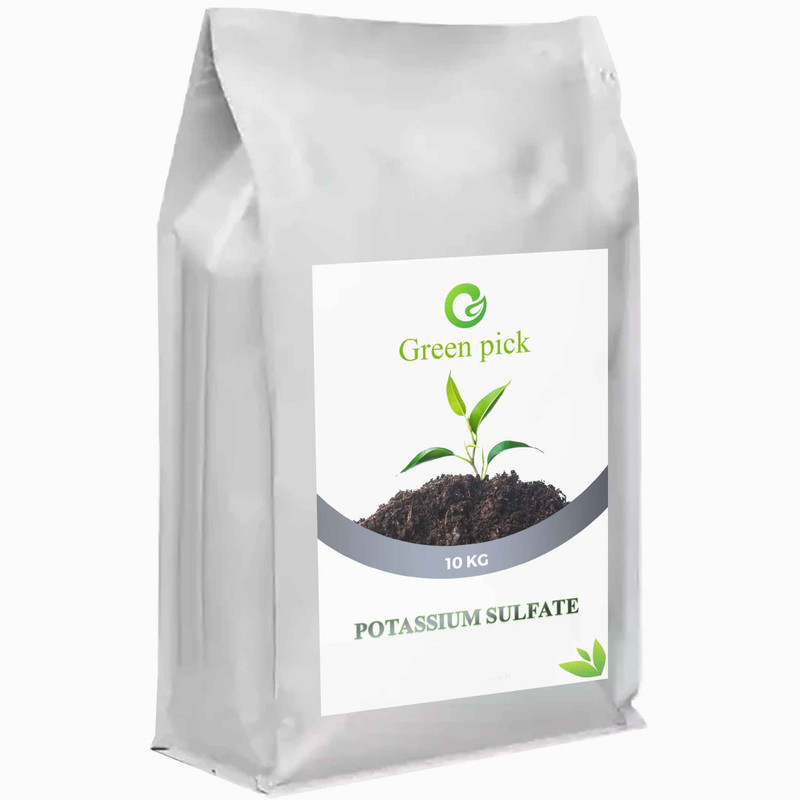 کود سولفات پتاسیم پودری گرین پیک مدل POTASSIUM SULFATE 10 وزن  10 کیلوگرم