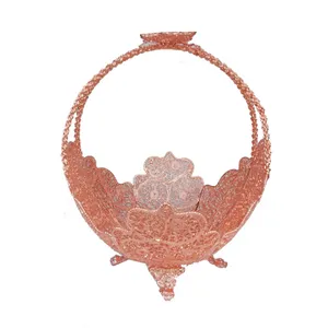 سبد ملیله کاری گوهرچین کد4587