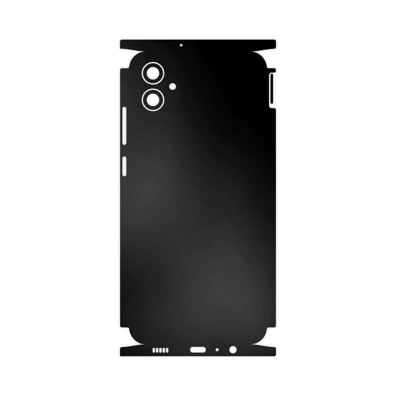 برچسب پوششی ماهوت مدل Matte-Black-FullSkin مناسب برای گوشی موبایل سامسونگ Galaxy M04
