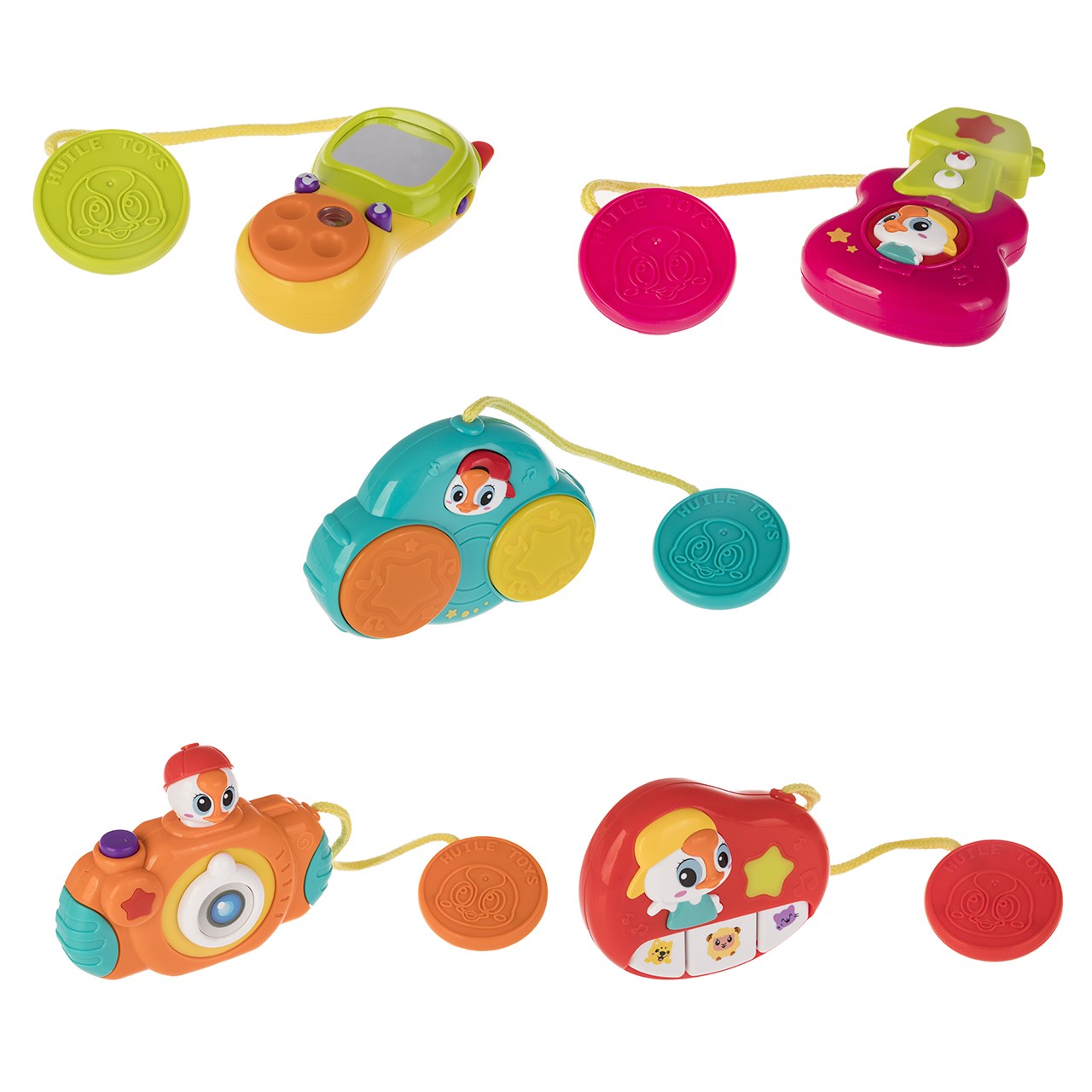 جلو کالسکه هولی تویز مدل Stroller Bar Musical Toy Set