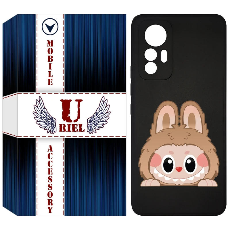 کاور یوریل قاب مدل KSH کد 143 طرح عروسک لبوبو مناسب برای گوشی موبایل شیائومی 12 Lite