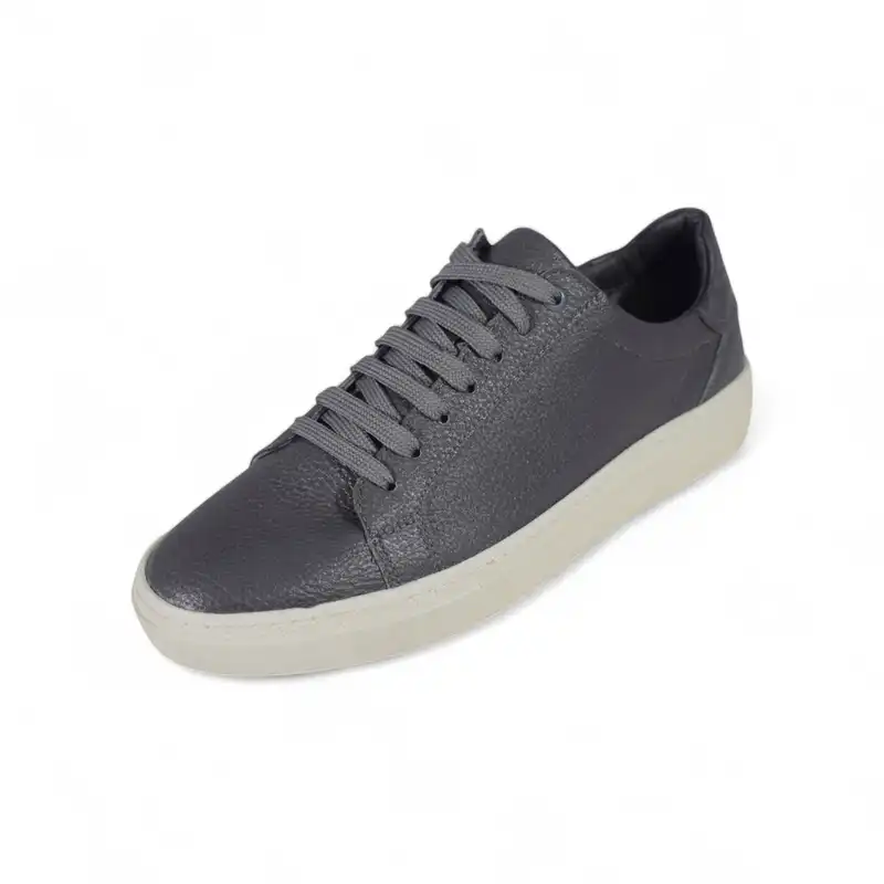 کفش روزمره مردانه چرمیران مدل pm1296  رنگ فلوتر تیره