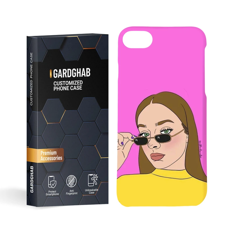 کاور گارد قاب مدل دخترانه مناسب برای گوشی موبایل اپل Iphone 7 / 8 / SE 2020 / SE 2022