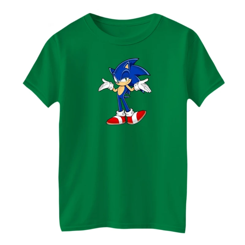 تی شرت آستین کوتاه بچگانه مدل سونیک کد 02