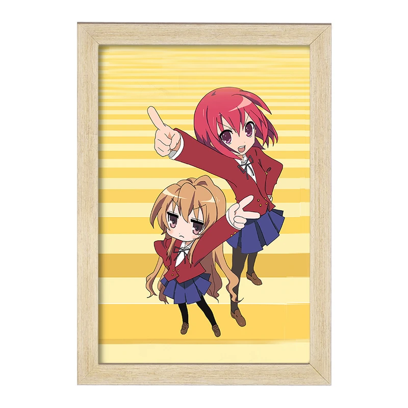 تابلو خندالو مدل مینوری و تایگا انیمه تورادورا کد 32503