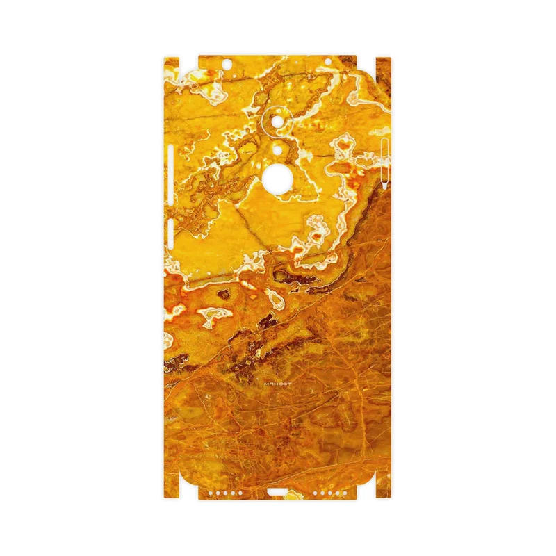 برچسب پوششی ماهوت مدل Gold Marble-FullSkin مناسب برای گوشی موبایل شیائومی REDMI 5