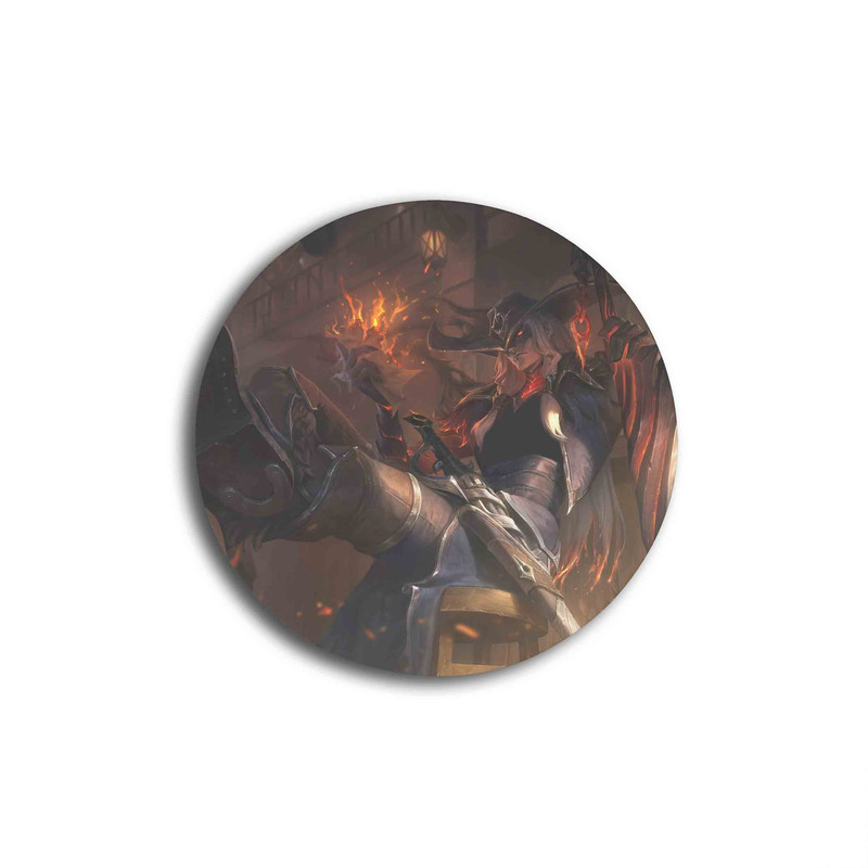 زیر لیوانی مدل بازی لیگ اف لجندز کد 558 League of Legends