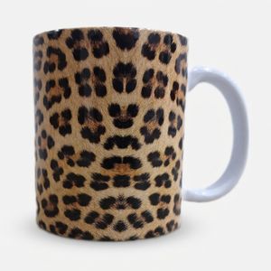 ماگ طرح پلنگی کد m002
