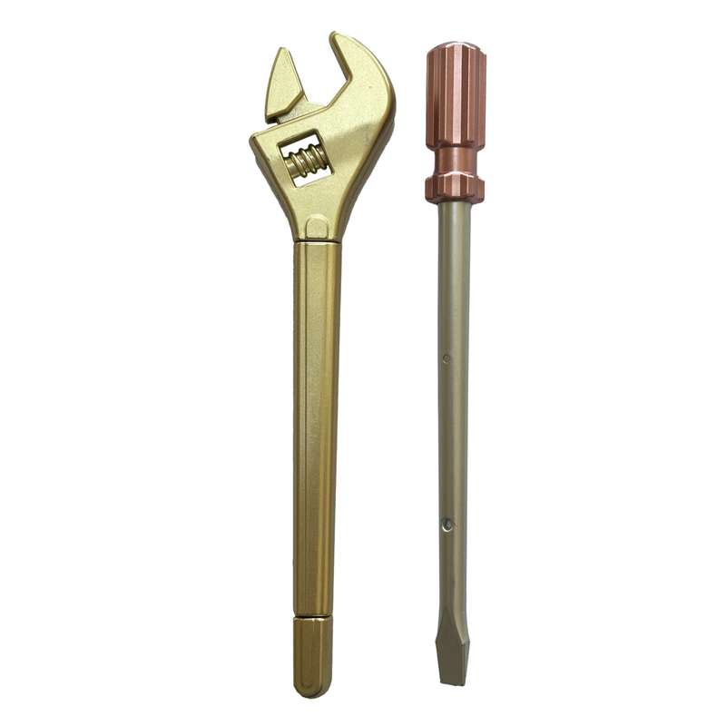 روان‌نویس مدل ابزار طرح آچار و پیچ گوشتی بسته دو عددی