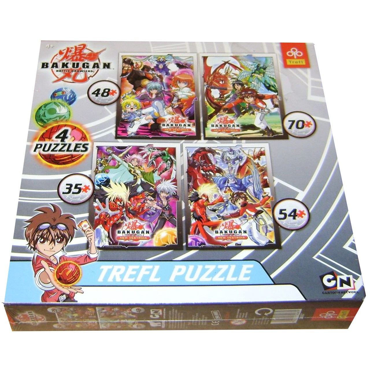پازل 207 تکه تریفل مدل Mix BAKUGAN 4IN1
