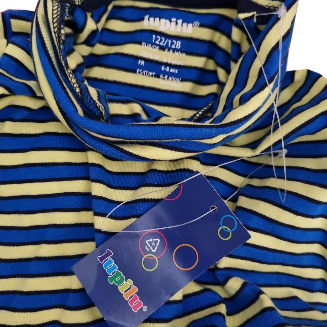 تی شرت یقه اسکی پسرانه لوپیلو مدل راه راه 8983 -  - 4