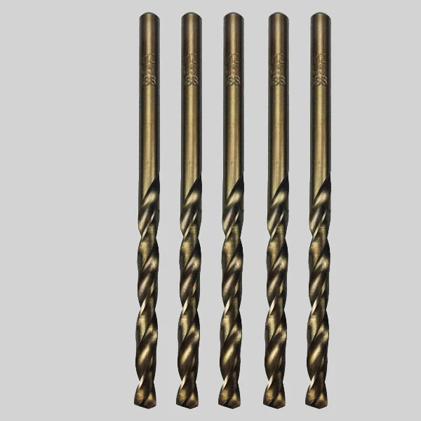 مته آهن کبالت آر ام زد مدل DIN338 سایز 4.5 میلی متر بسته 5 عددی