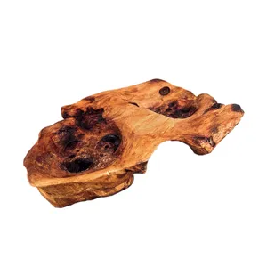 زیرسیگاری چوبی مدل روستیک چوبی کد 04