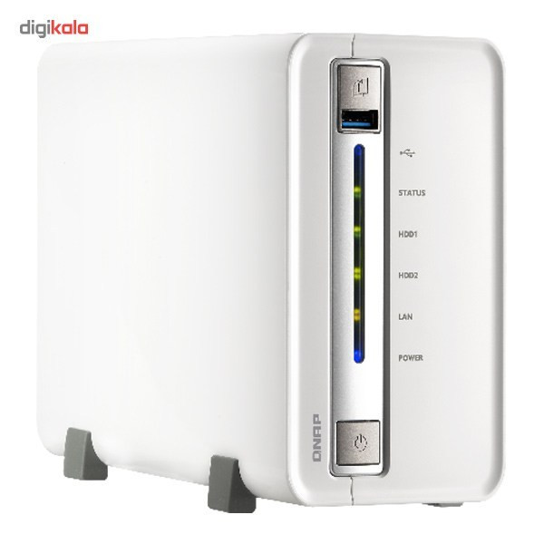 ذخیره ساز تحت شبکه کیونپ مدل TS-251C ظرفیت 8 ترابایت