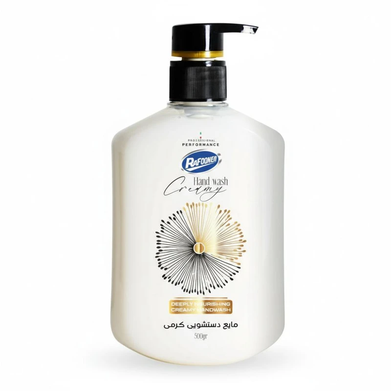 مایع دستشویی کرمی سفید رافونه کد 205846 500 میلی لیتر