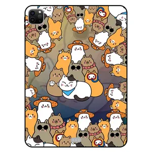 کاور مگافون طرح گربه مدل 7717 مناسب برای تبلت اپل ipad Pro 11 2020 / 2021 / 2022 