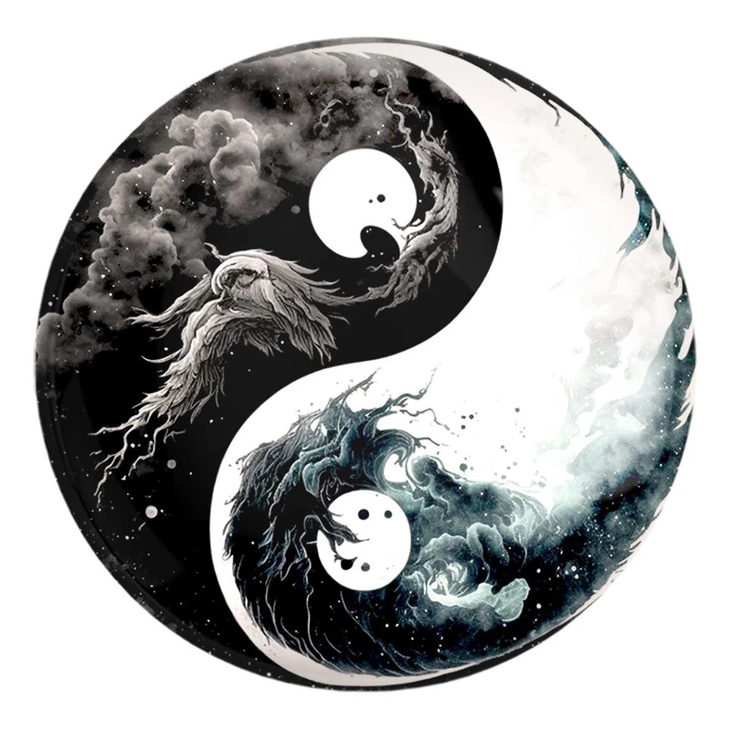 پیکسل خندالو طرح یین و یانگ کد 30530 مدل بزرگ