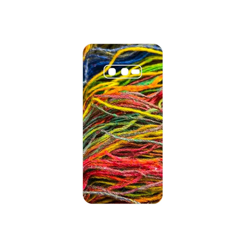 برچسب پوششی ماهوت مدل Fabric Texture 9 مناسب برای گوشی موبایل سامسونگ Galaxy S10e