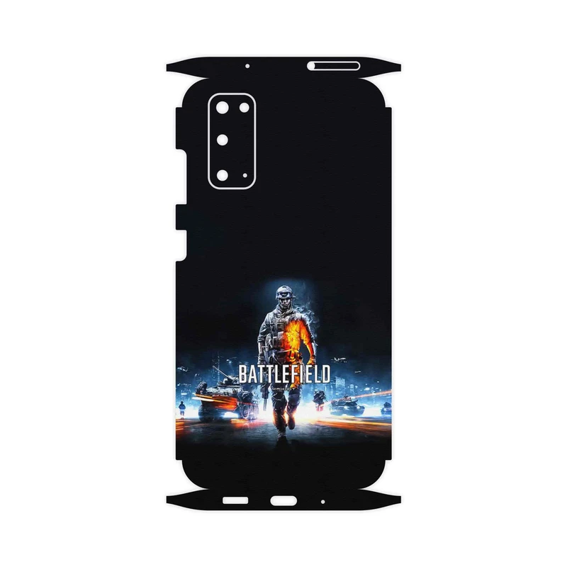 برچسب پوششی ماهوت مدل Battlefield Game Series-FullSkin مناسب برای گوشی موبایل سامسونگ Galaxy S20