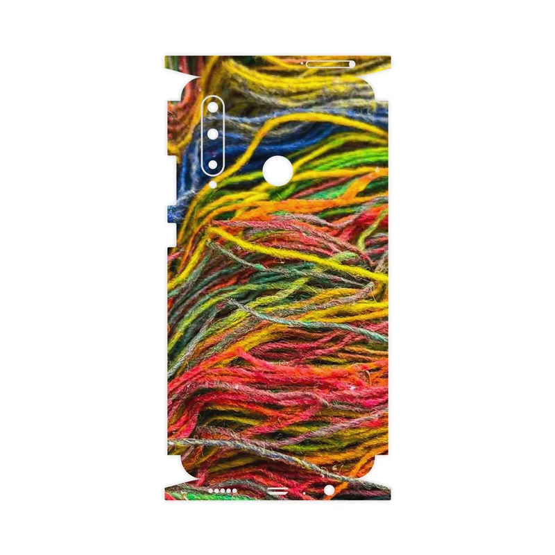 برچسب پوششی ماهوت مدل Fabric Texture 9-FullSkin مناسب برای گوشی موبایل آنر 20 Lite