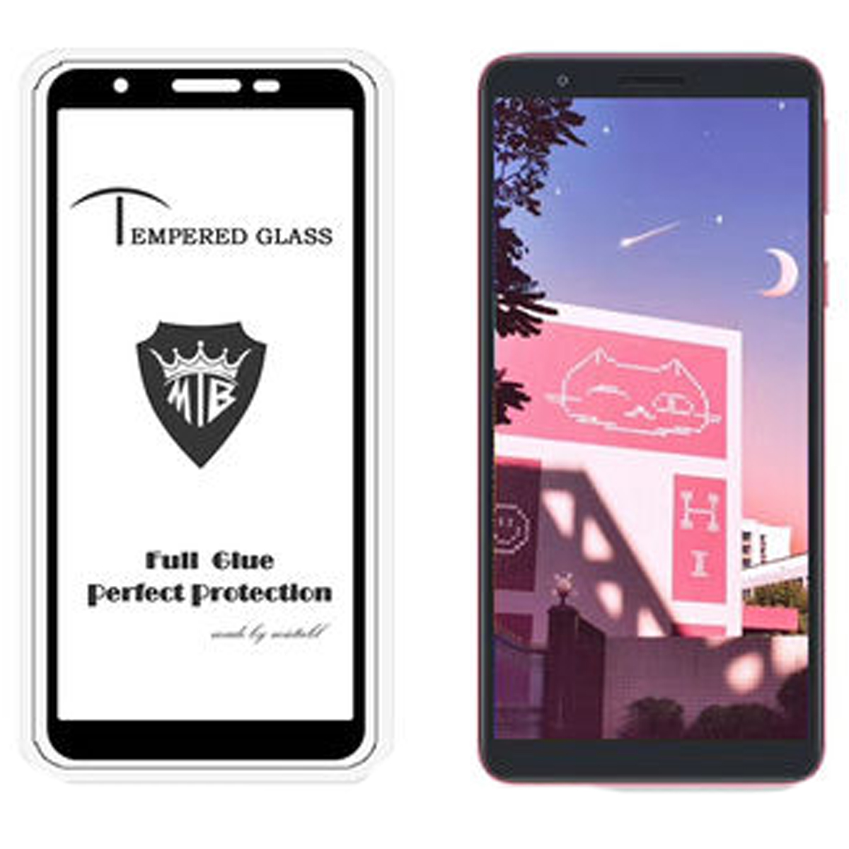 محافظ صفحه نمایش مدل PHSIMTB مناسب برای گوشی موبایل سامسونگ Galaxy A01 Core