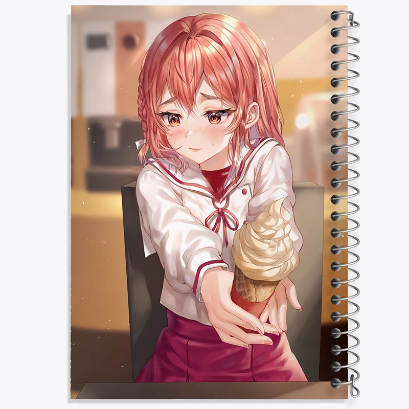 دفتر نت موسیقی 50 برگ خندالو مدل سومی انیمه کانوجو اوکاری کد 34824