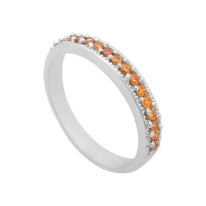 انگشتر نقره زنانه مدل R143PtakOrgSil