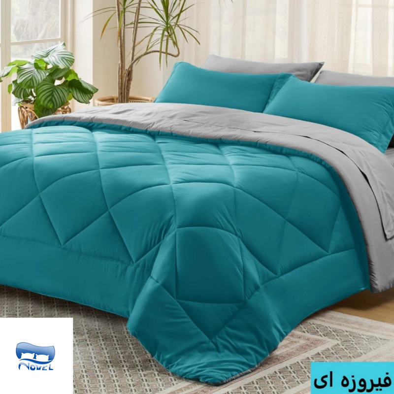 سرویس خواب مدل نوول دو رنگ کد 1405دو نفره ۶ تکه