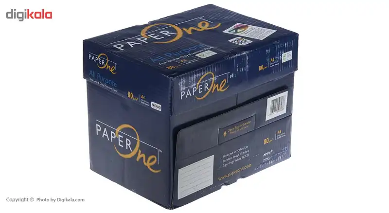 کاغذ 80 گرمی پیپر وان سایز A4 بسته 5 عددی