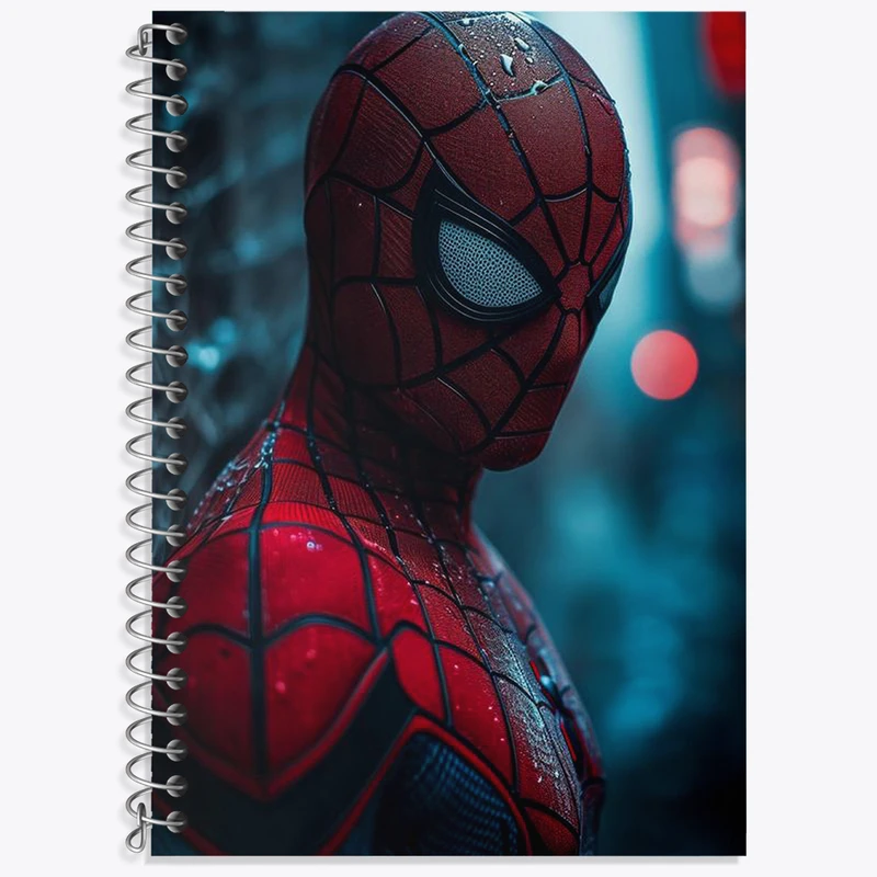 دفتر نت موسیقی 50 برگ خندالو طرح مرد عنکبوتی (Spider Man) کد N1770