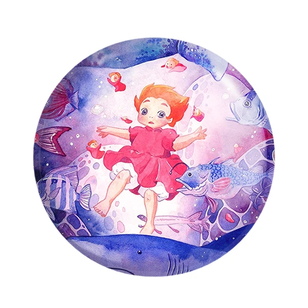 مگنت خندالو طرح انیمه پونیو Ponyo کد 4894