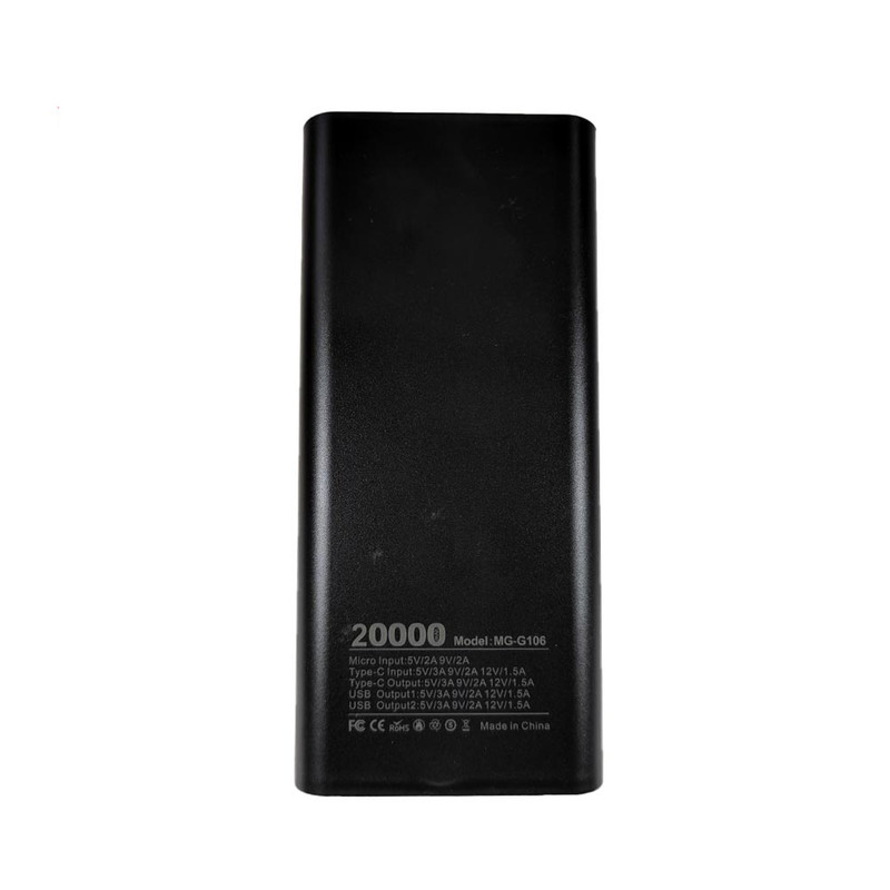 پاوربانک بوکو مدل MG G106 ظرفیت 20000 میلی آمپر ساعت
