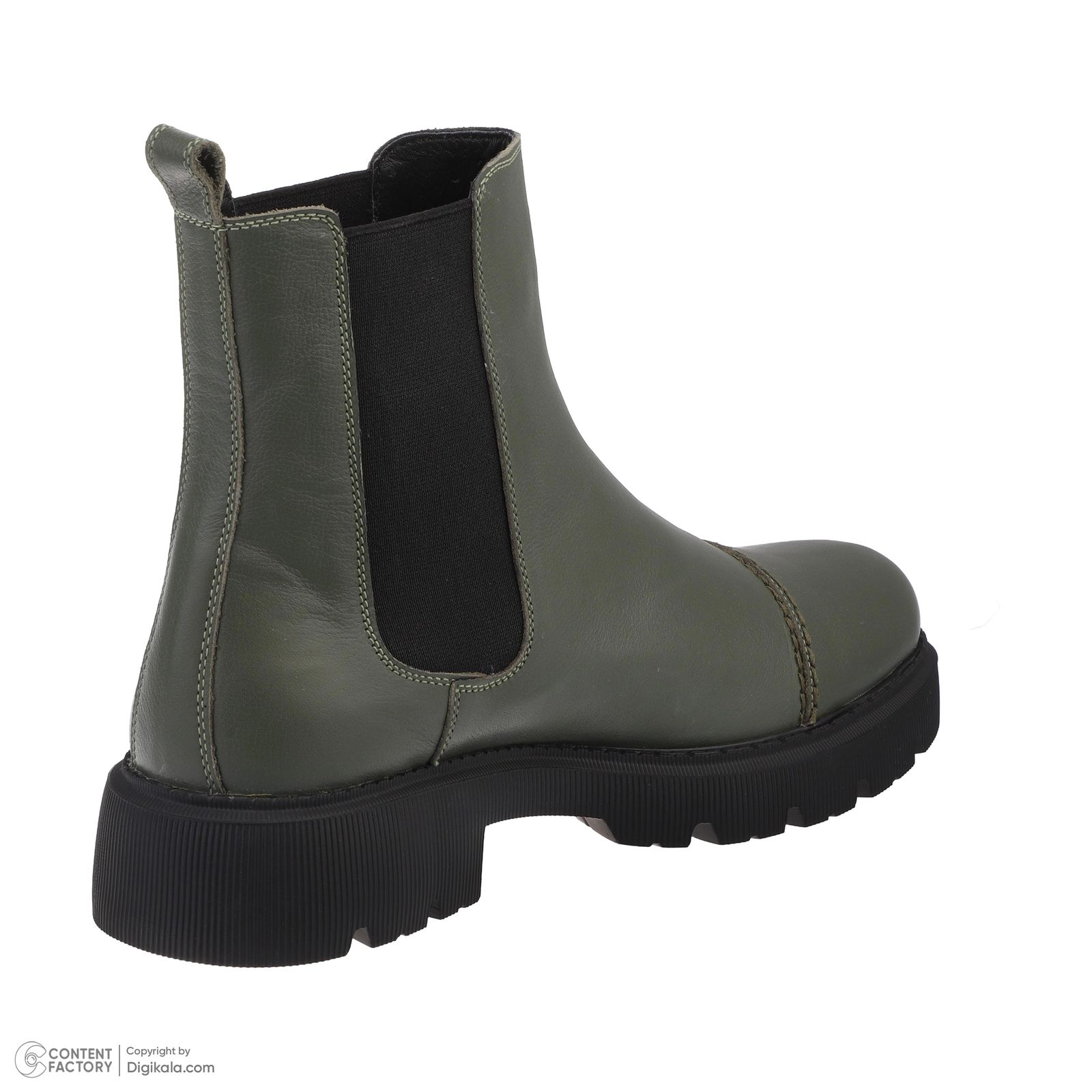 نیم بوت زنانه چرم مشهد مدل J2651-038 -  - 4