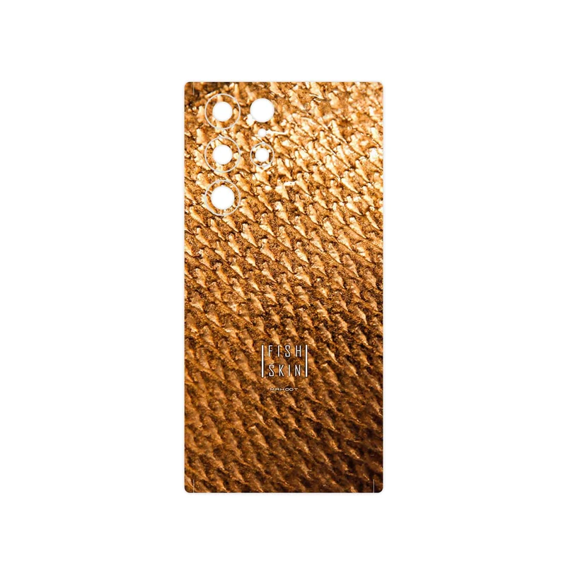 برچسب پوششی ماهوت مدل Fish Skin مناسب برای گوشی موبایل سامسونگ Galaxy S22 Ultra 5G