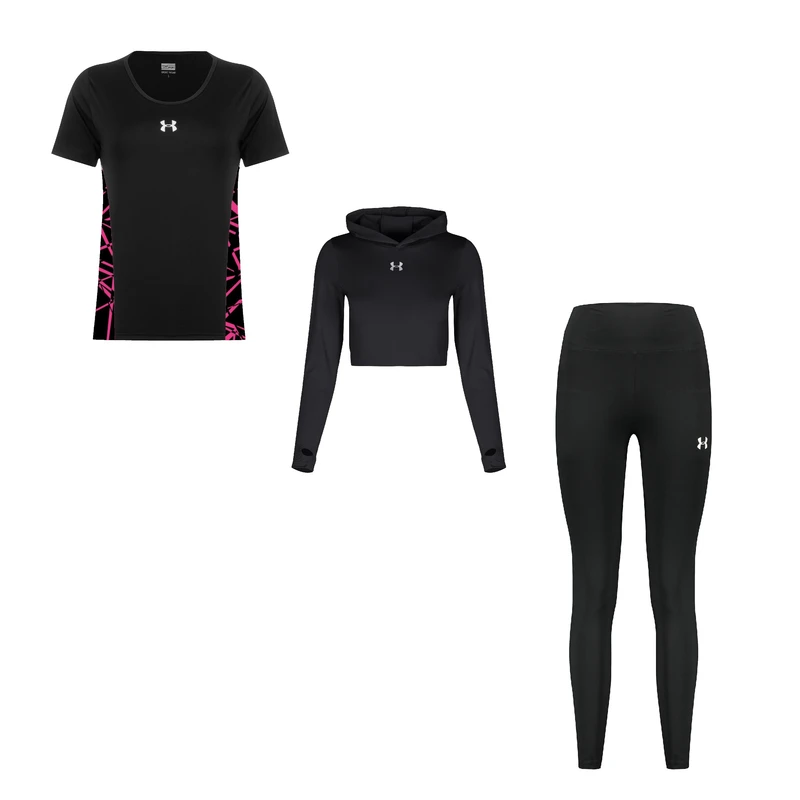 ست سه تکه لباس ورزشی زنانه مدل 4104-7201-163