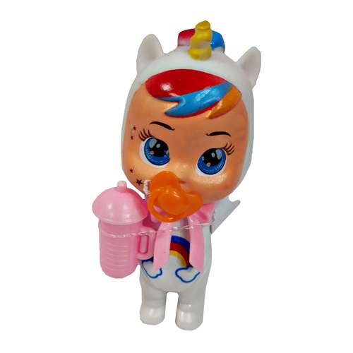 عروسک طرح بچه مدل تن پوش یونی کورن کد baby ارتفاع 5 سانتی متر