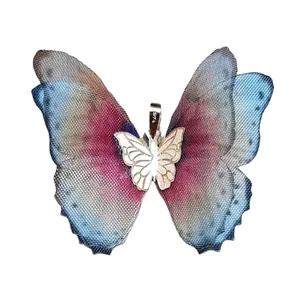 آویز گردنبند طلا 18 عیار زنانه مدل پروانه کد K52