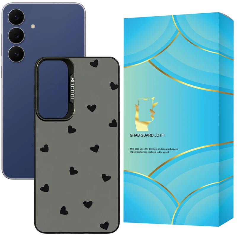 کاور قاب گارد لطفی مدل SOCOLB مناسب برای گوشی موبایل سامسونگ Galaxy S25 FE 5G