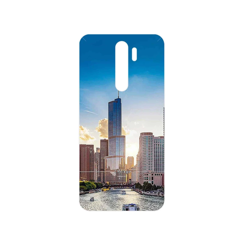 برچسب پوششی ماهوت مدل City of Chicago مناسب برای گوشی موبایل شیائومی Redmi Note 8 Pro