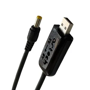 کابل تبدیل USB به DC مدل A-U90 طول 0.3 متر